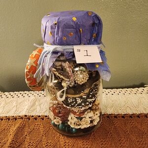 Large Mystery Jewelry Jar